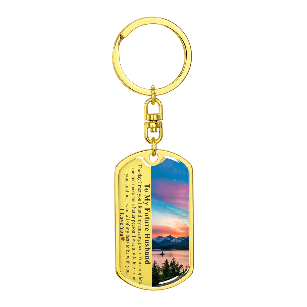 Fiance Gift For Him, Future Husband Gift, Engagement Gift For Him, Fiance Birthday Gift, Gift For Fiance Male, Future Husband Keychain #0942