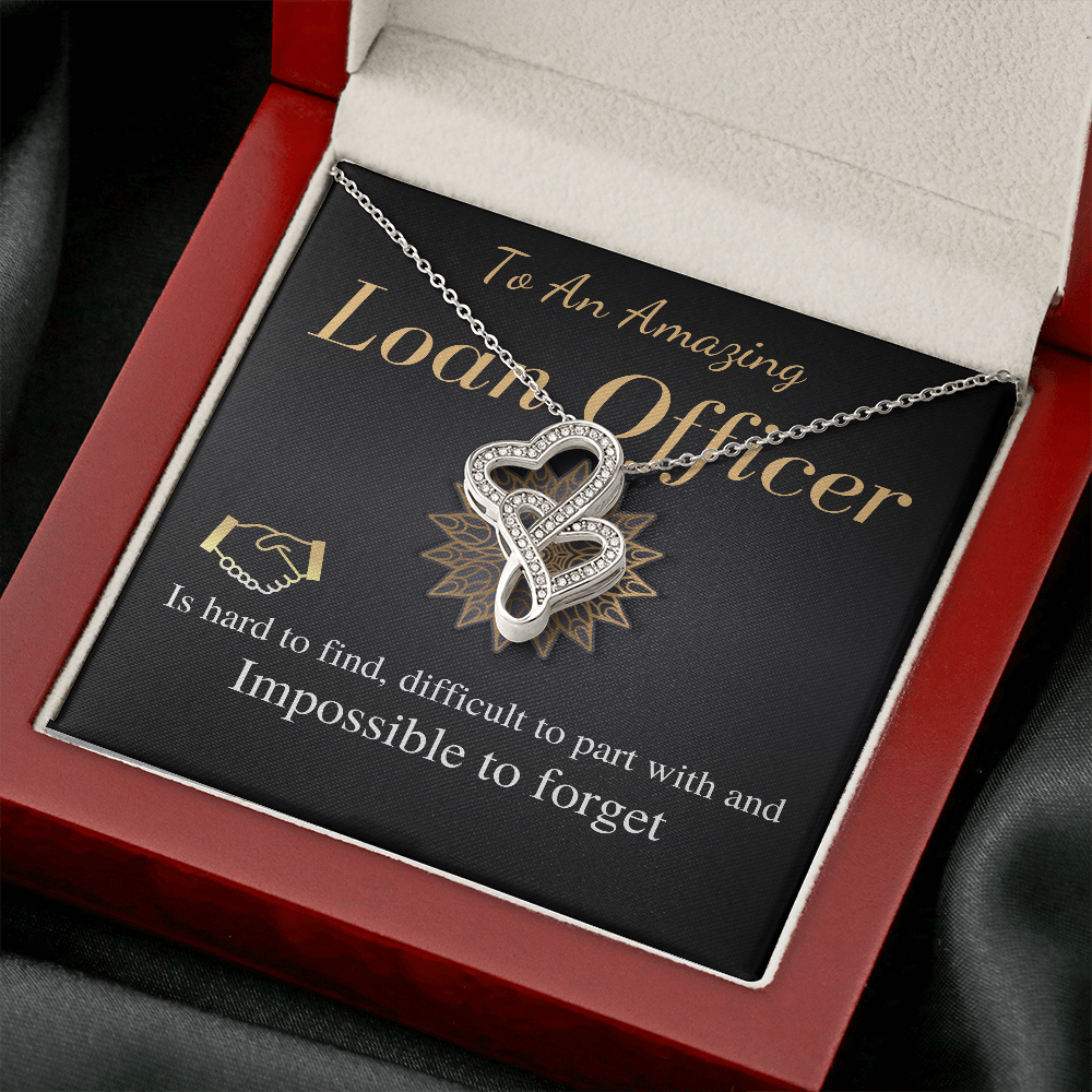 Loan Officer Gift For Loan Officer Chain Necklace Christmas Gift For Loan Officer Appreciation Gift Loan Officer Thank You Gift #0885