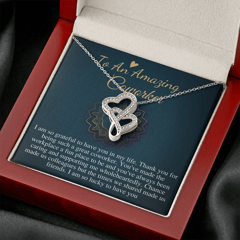 Coworker Gift, Farewell Gift for Coworker, Going Away Gift for Coworker, Coworker Birthday Gift,Christmas gifts for Coworkers Necklace #0730
