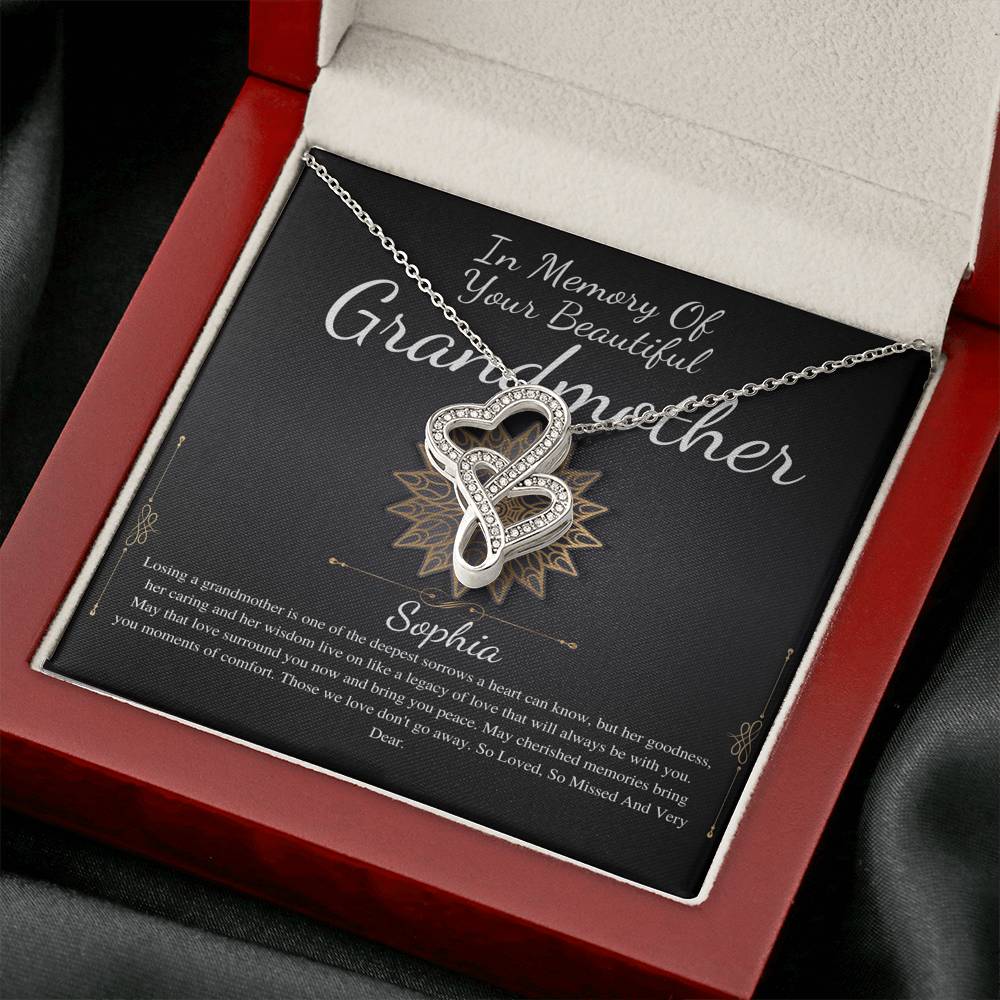 Memorial gift Grandmother Loss of Grandma In Memory of Grandma Sorry for your loss of loved one condolence gift, bereavement gift