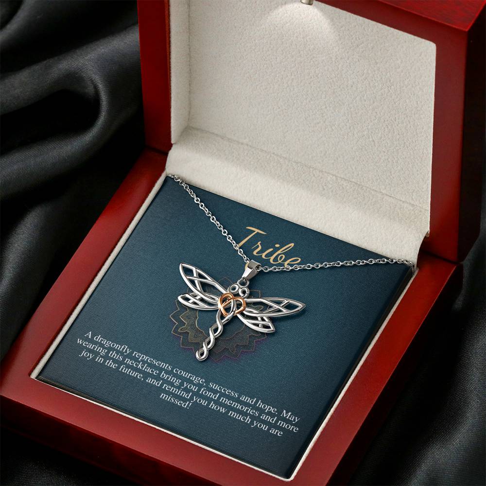 Tribe Necklace Gift for Friend, Gift for BFF, Gift for Best Friend, Friendship Jewelry, Friendship tribe christmas gift,Dragonfly Gift #0599