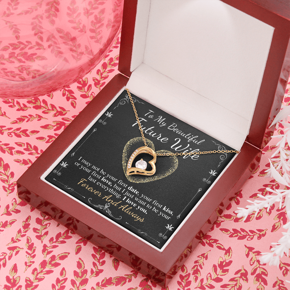 To My Future Wife Necklace, Engagement Gifts for Future Wife, Valentine Gift for Future wife, Fiancee Gifts, Future Wife Birthday Gift