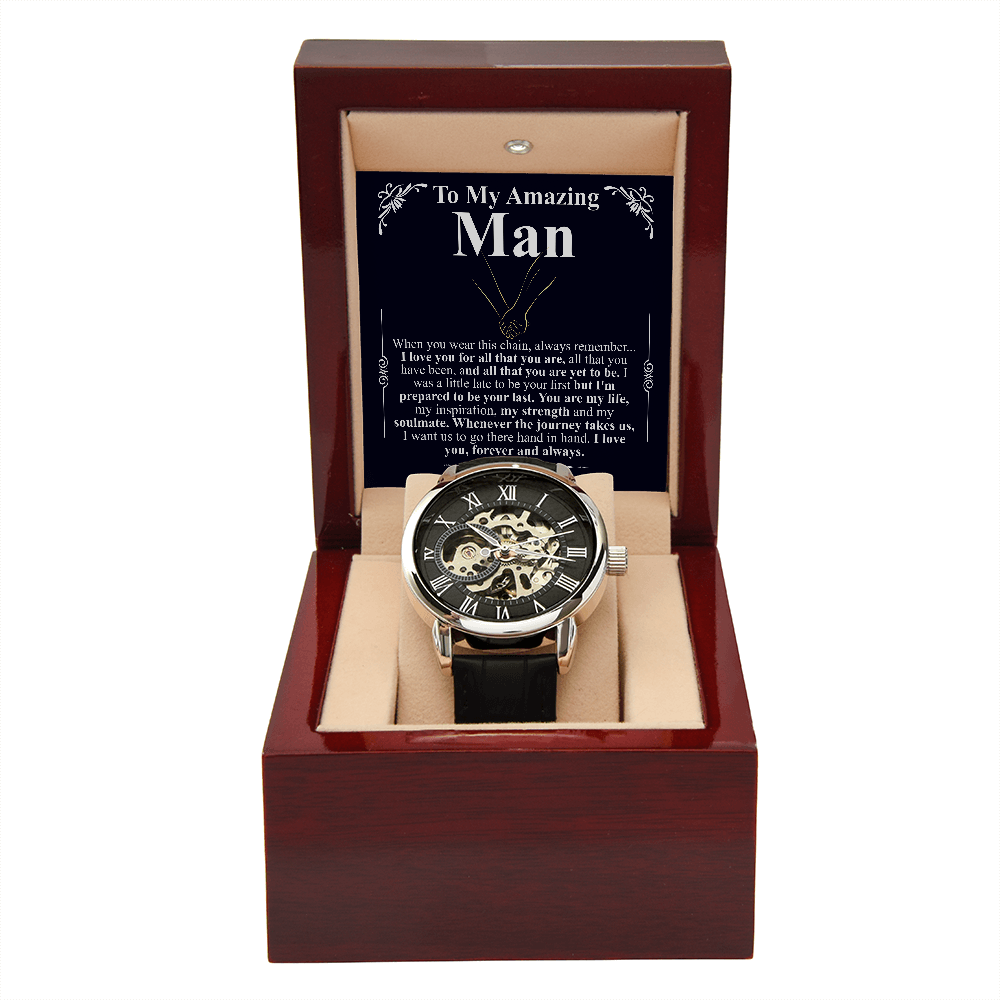 to my amzing man