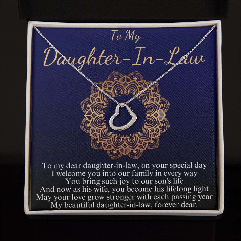 to my daughter in law new