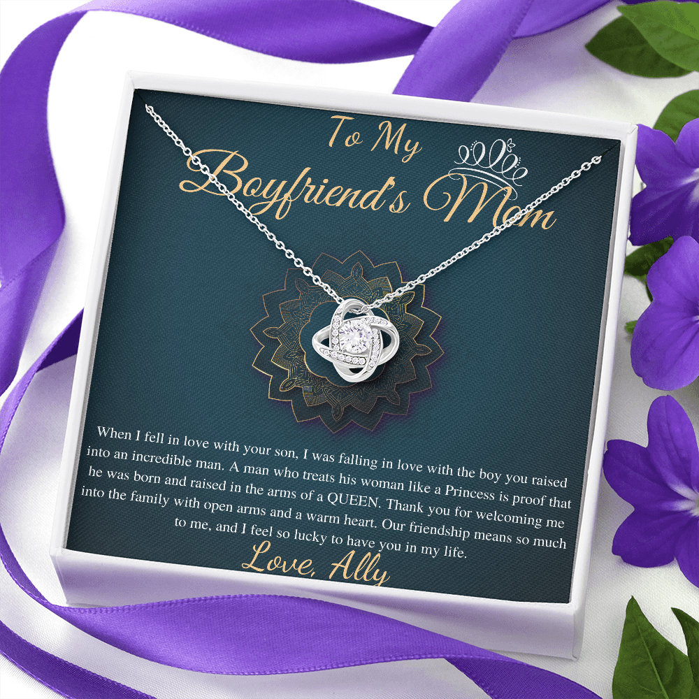 Gifts for Boyfriends Mom, Boyfriends Mom Birthday Gift, Boyfriends Mom Neckalce, Christmas Gift, Mothers Day Gift for Boyfriends Mom #0768 ally