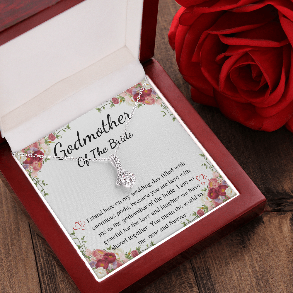 Godmother Of The Bride Gift from Goddaughter, Wedding Gift for Goddaughter, Wedding Gift from Bride to Godmother, sentimental gift for her