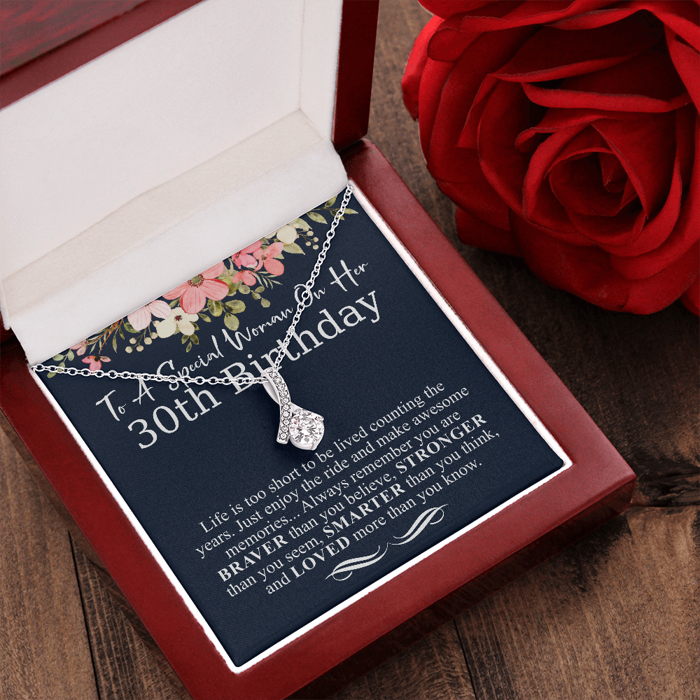 TO A Special women ON HER 30TH BIRTHDAY