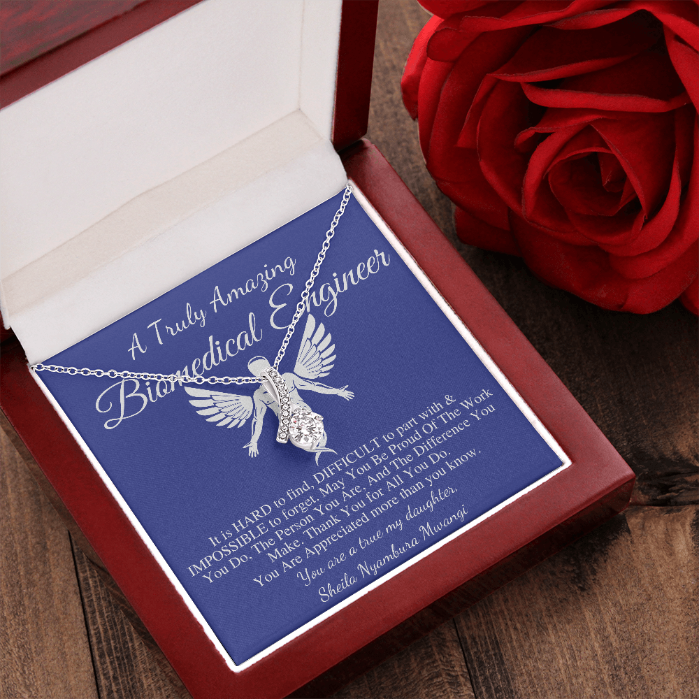 Biomedical Engineer Gift,Gift for Biomedical Engineer Necklace,Amazing Biomedical Engineer Appreciation Gift,Biomedical Christmas Gift #0771 shiela