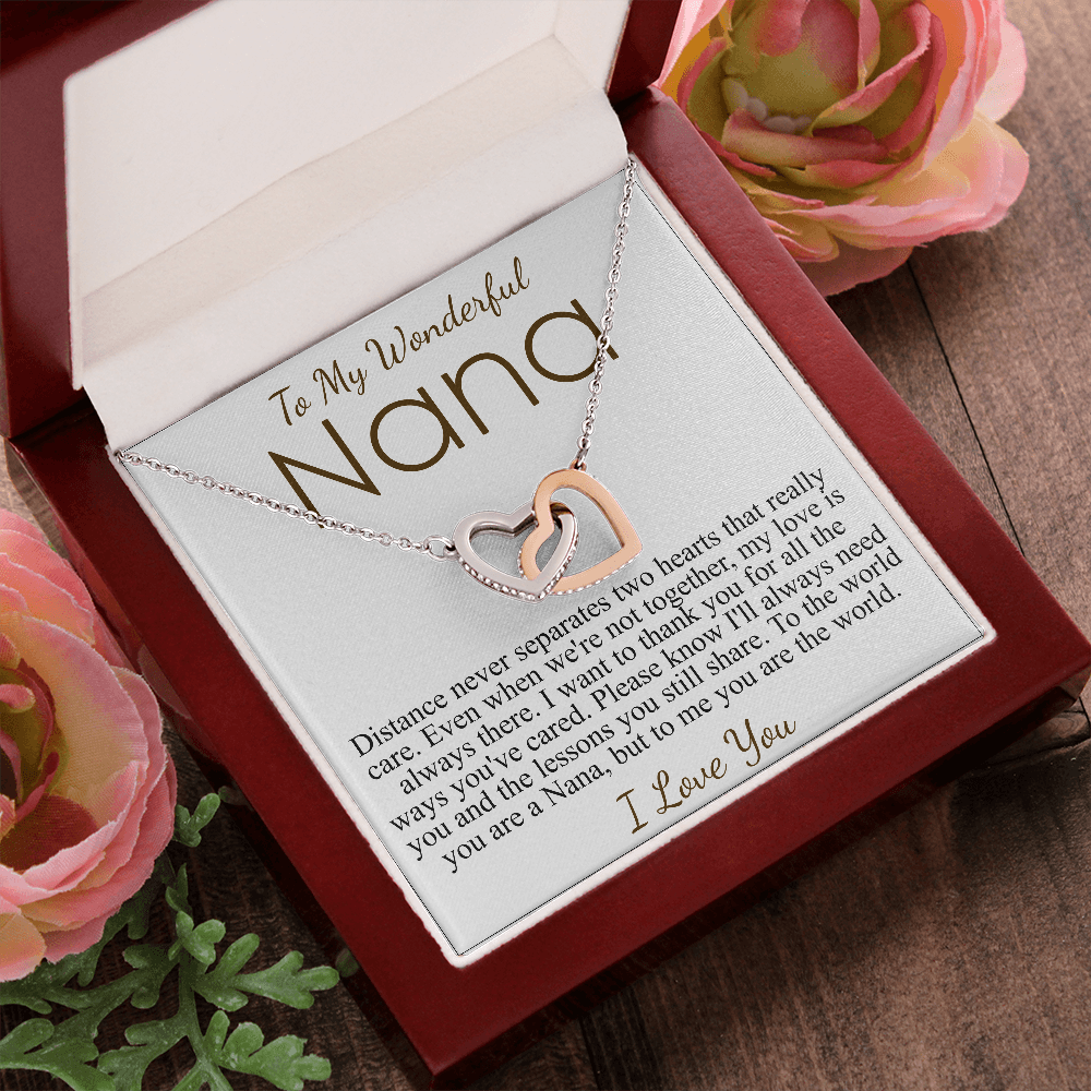 to my wonderful nana