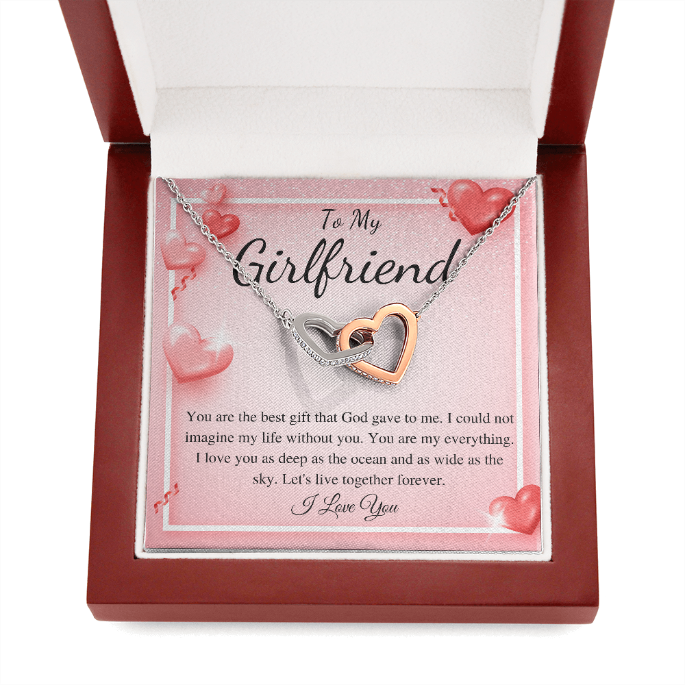 Necklace for Girlfriend, Valentines day gift for Girlfriend, Anniversary gift for Girlfriend, Graduation Gift for girlfriend from Boyfriend