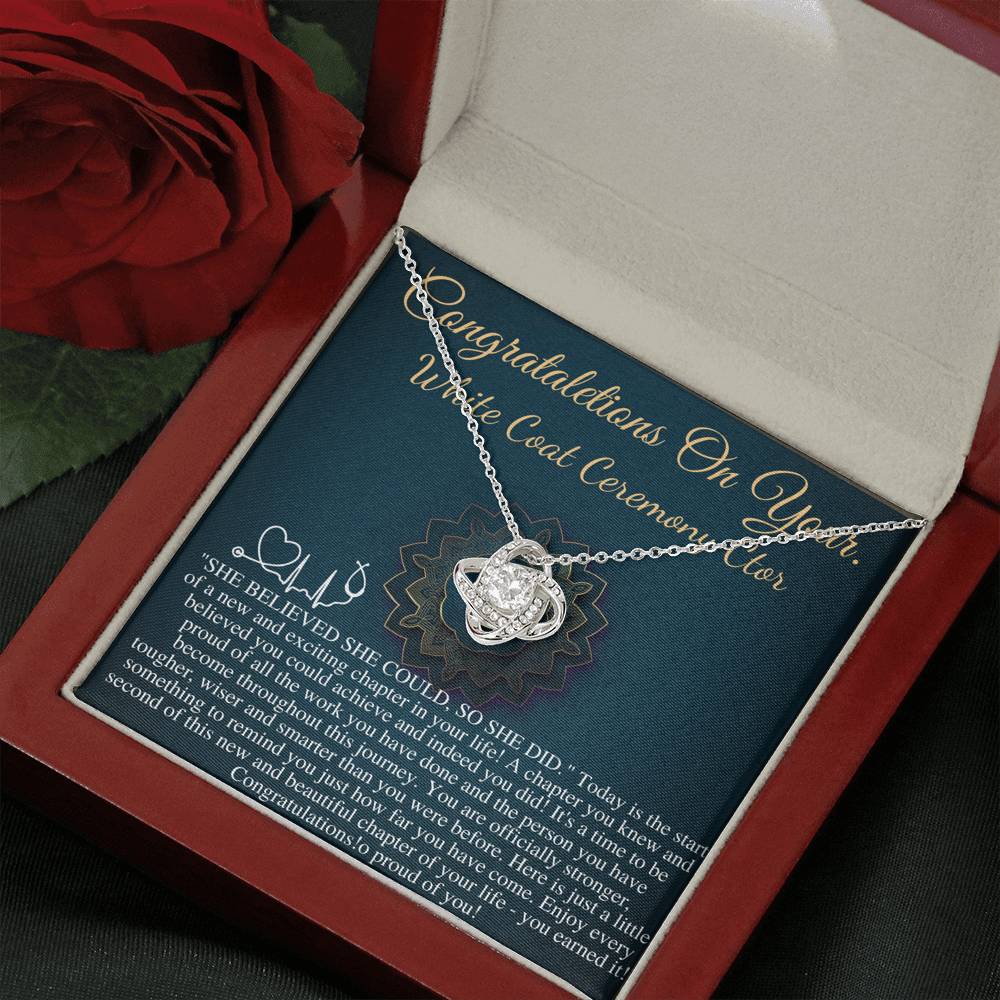 Love Knot, Chiropractor Graduation Gift, Grad Gift For Chiropractor Women, A New Doctor Of Chiropractic Med mistake