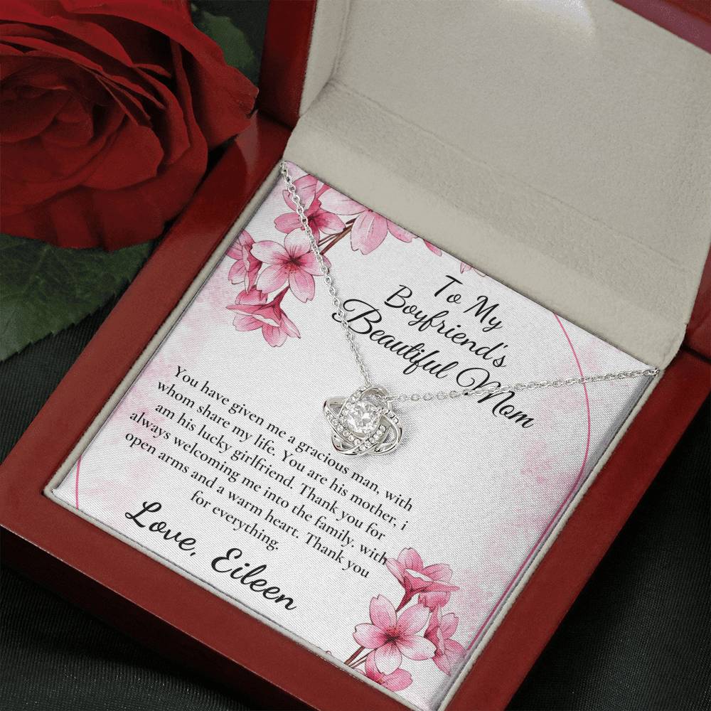 Gift for Boyfriend's Mom, Boyfriend's Mom Gift, To My Boyfriends Mom Gift, Christmas Gift for Boyfriends Mom