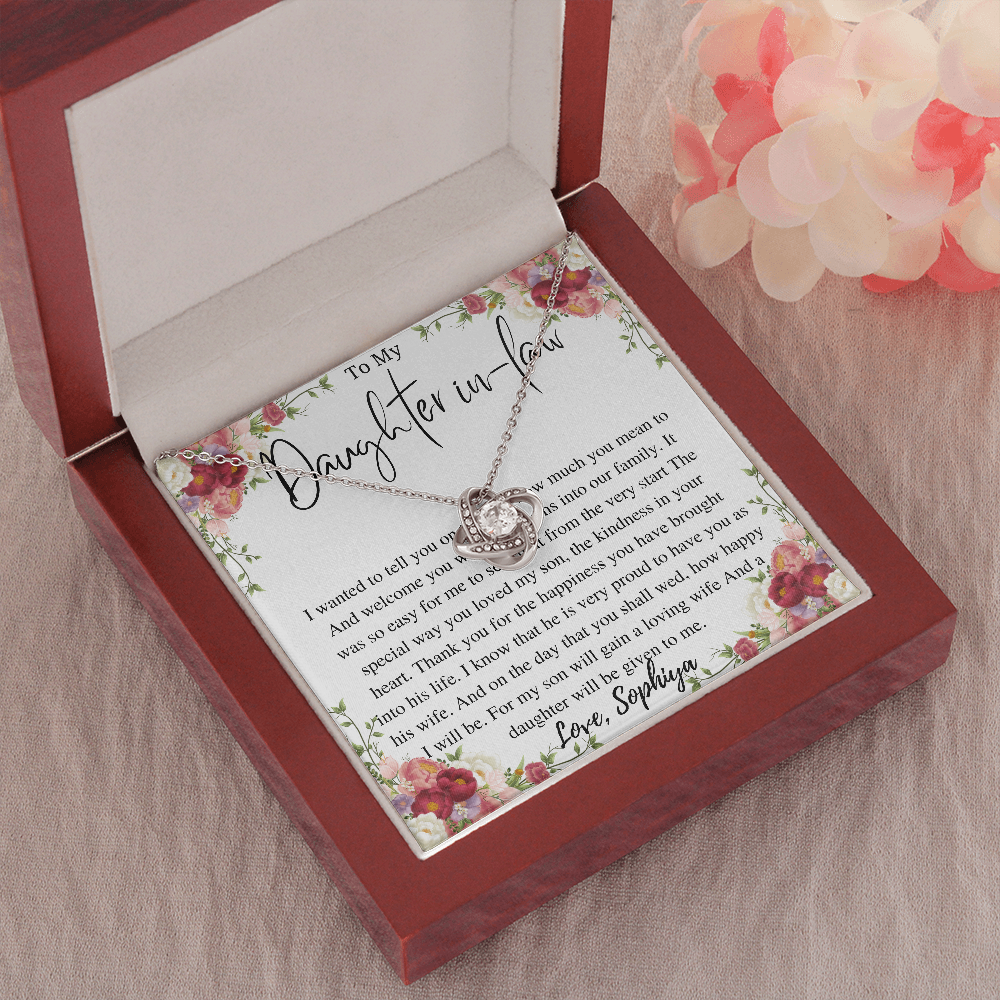 Gift for Daughter in Law from father in Law to Bride Wedding Gift for Daughter-in-Law On Wedding Day Gift for Bride, gift for her