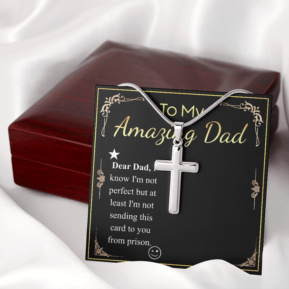 to my amazing dad