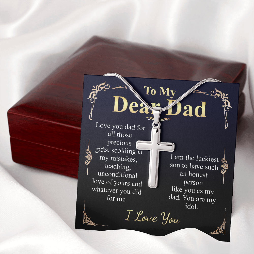 to my dad