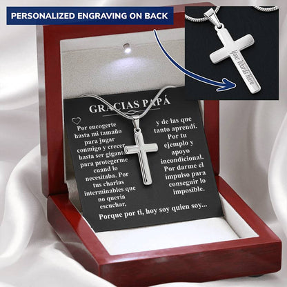 Regalo Gracias Papá, Father Gift in Spanish, Te Amo Papá Regalo, Gift for Father with Message Card in Spanish, Christmas Gift for Dad  Te Amo, Antonio