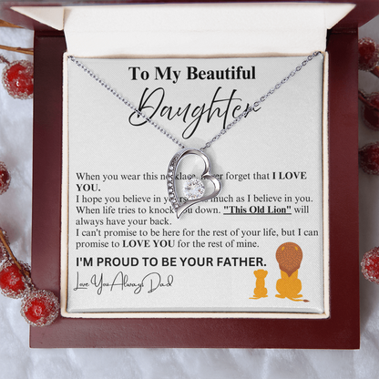 To My Beautiful Daughter Lion