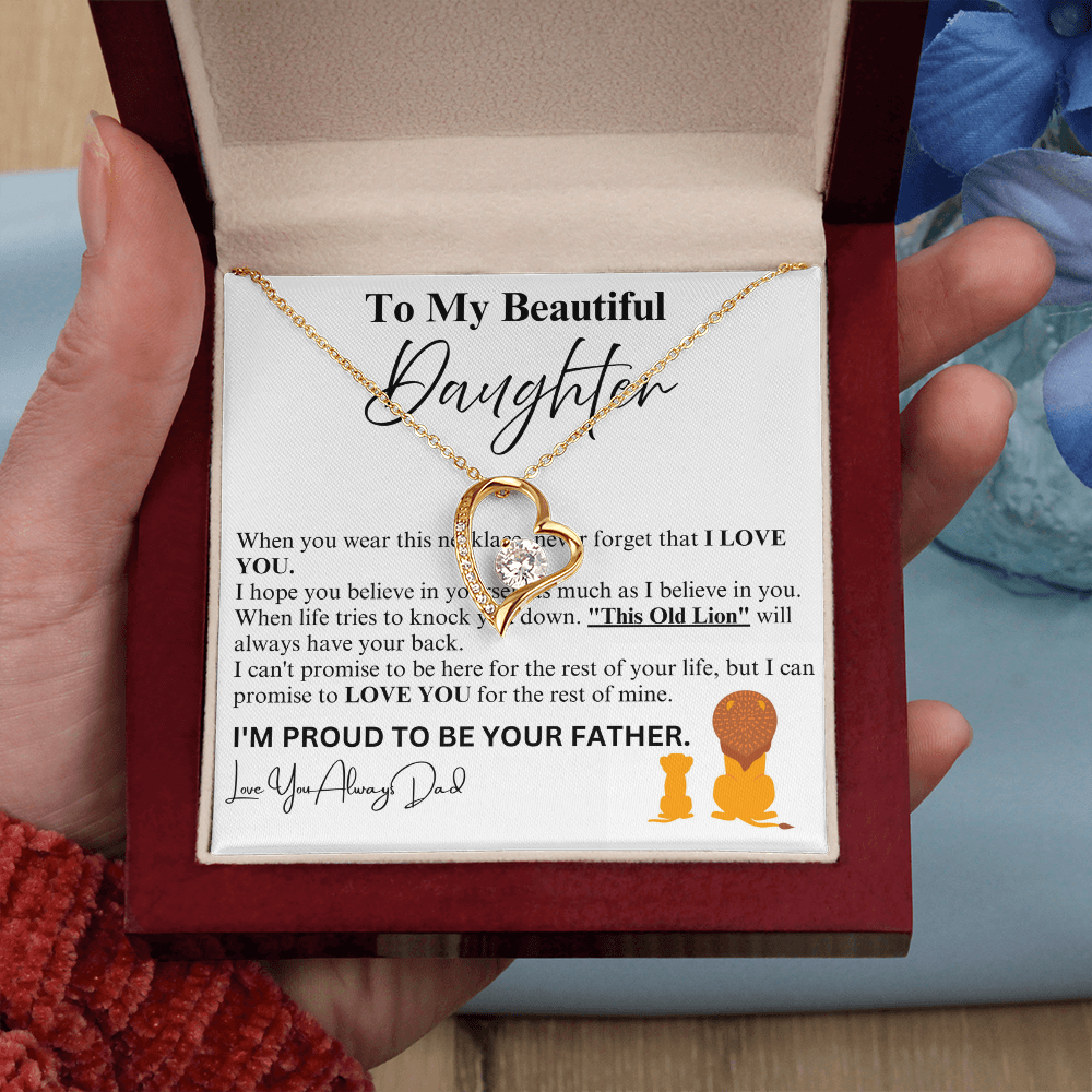 To My Beautiful Daughter Lion