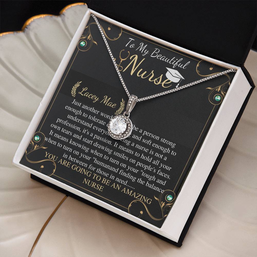 Personalized Graduation Gift for Nurse, New Nurse Gift, Nursing Graduation Gift Necklace, Nurse Gift for Graduation, Christmas Gift for Her Lacey Mae