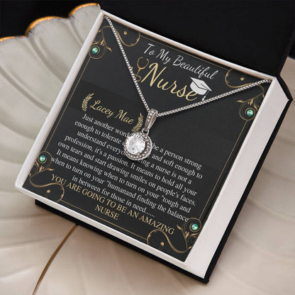 Personalized Graduation Gift for Nurse, New Nurse Gift, Nursing Graduation Gift Necklace, Nurse Gift for Graduation, Christmas Gift for Her Lacey Mae