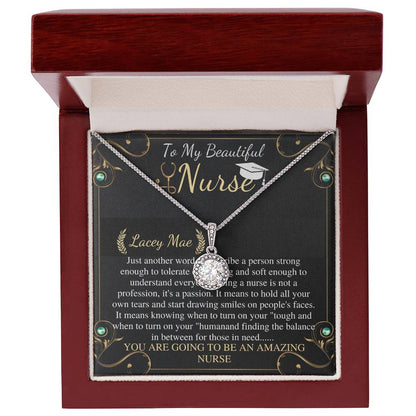 Personalized Graduation Gift for Nurse, New Nurse Gift, Nursing Graduation Gift Necklace, Nurse Gift for Graduation, Christmas Gift for Her Lacey Mae