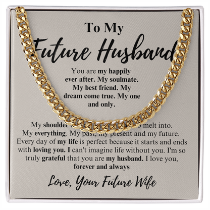 To my future husband chain necklace walmart