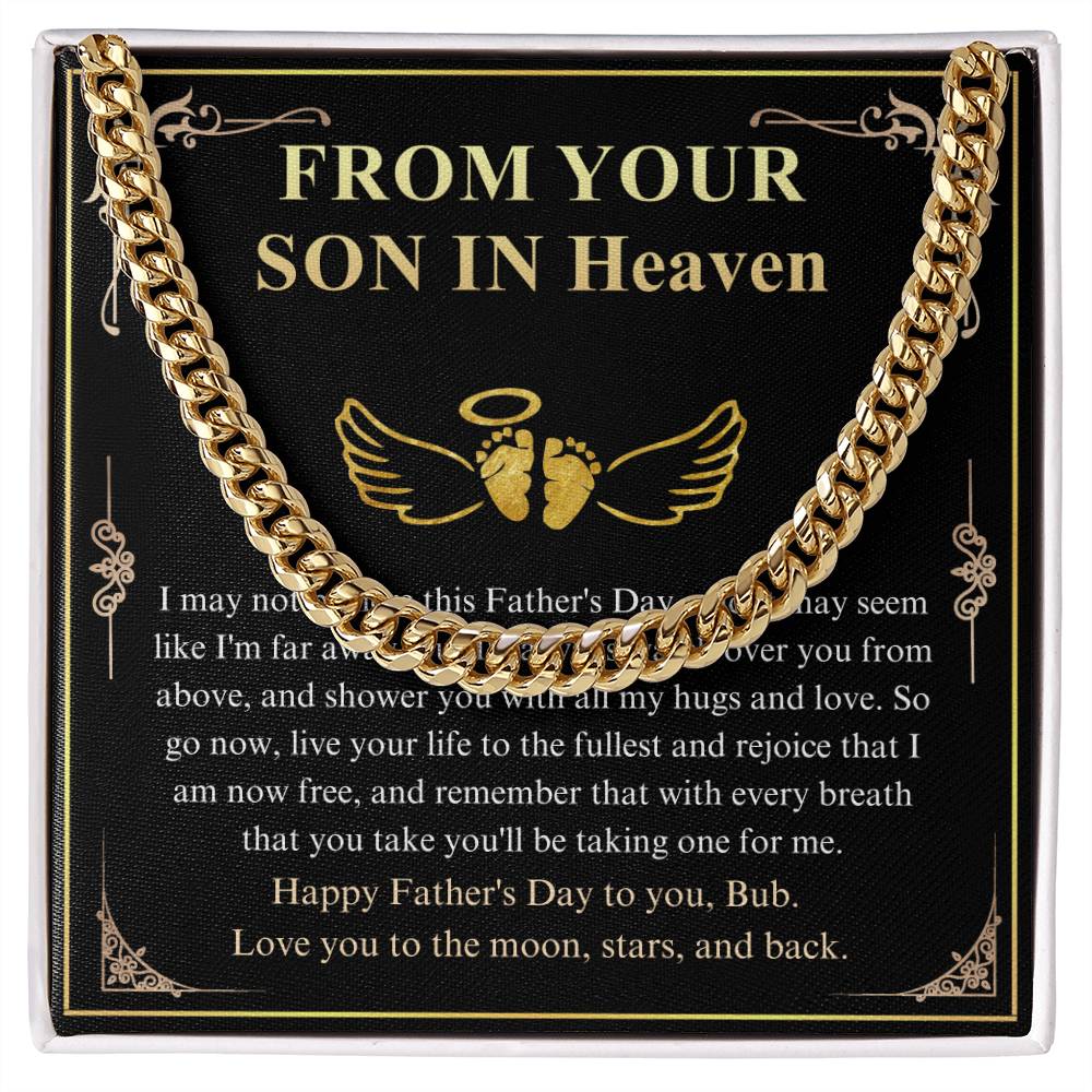 Happy Father's Day to you, Bub. Love you to the moon, stars, and back.