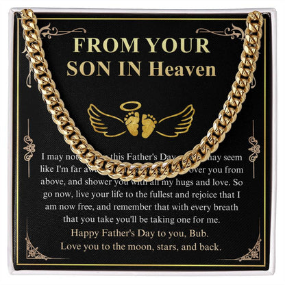 Happy Father's Day to you, Bub. Love you to the moon, stars, and back.
