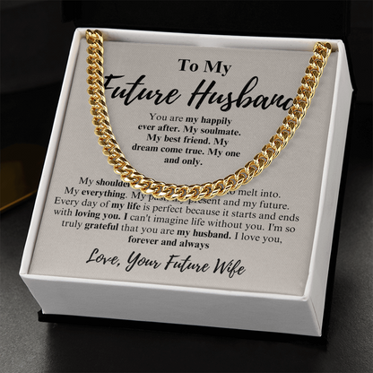 To my future husband chain necklace walmart