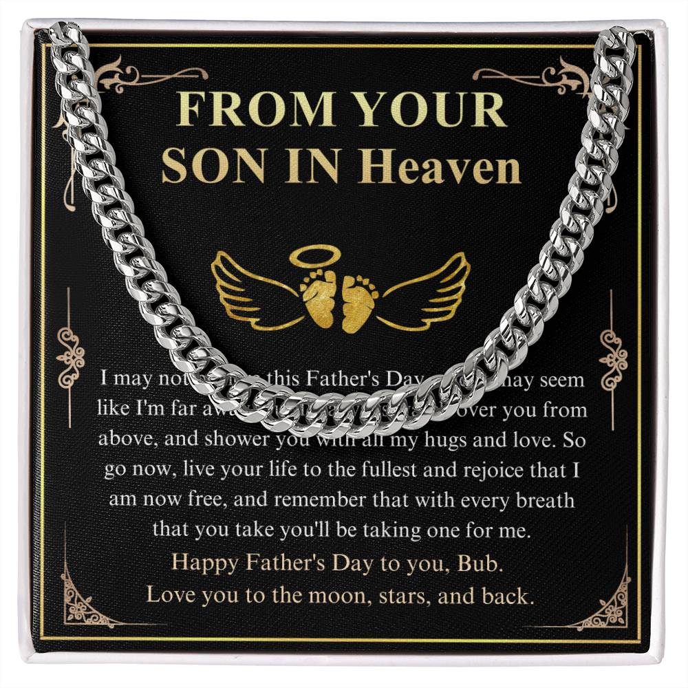 Happy Father's Day to you, Bub. Love you to the moon, stars, and back.