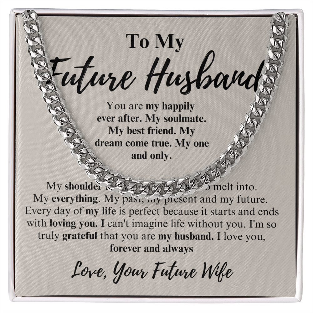 To my future husband chain necklace walmart