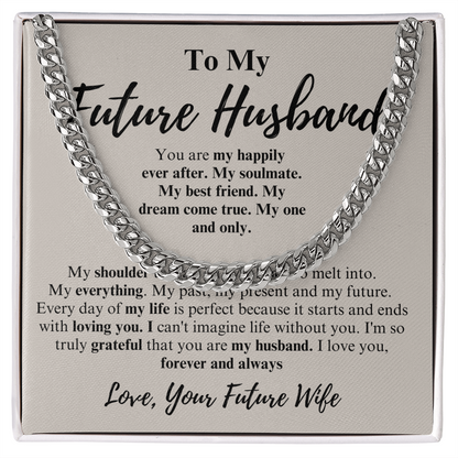 To my future husband chain necklace walmart