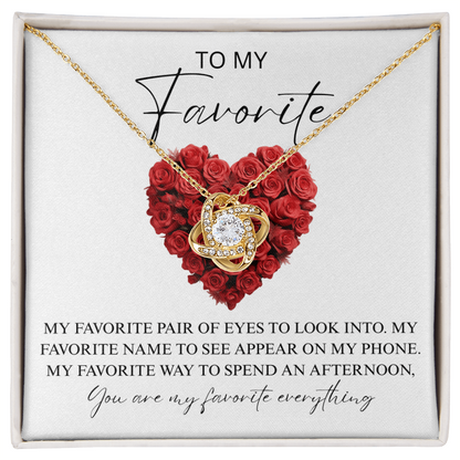 TO MY FAVORITE YOUR MY FAVORITE EVERITHING
