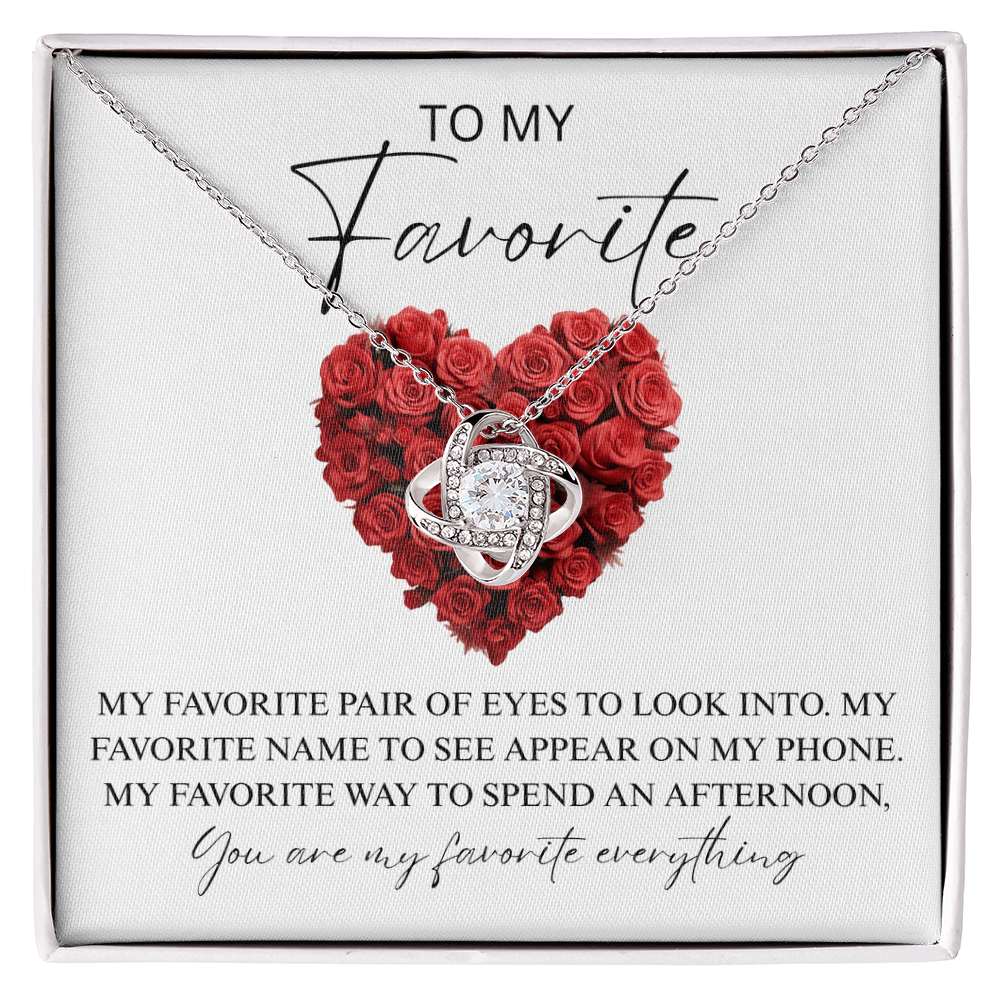 TO MY FAVORITE YOUR MY FAVORITE EVERITHING