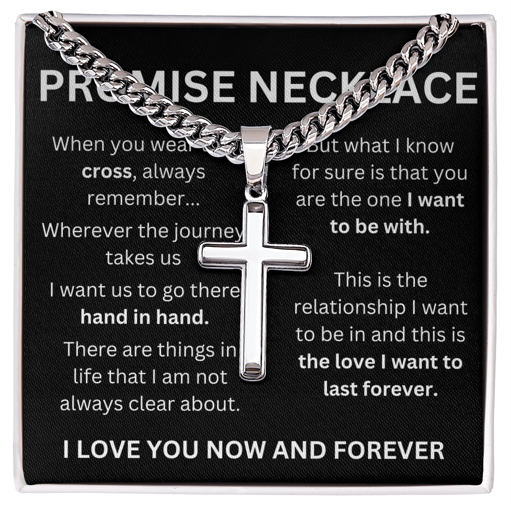 promise necklace cuban cross necklace 2026