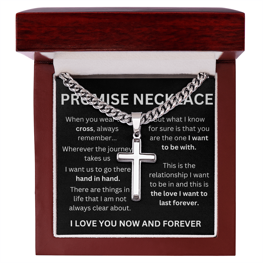 promise necklace cuban cross necklace 2026