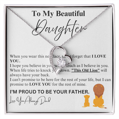 To My Beautiful Daughter Lion
