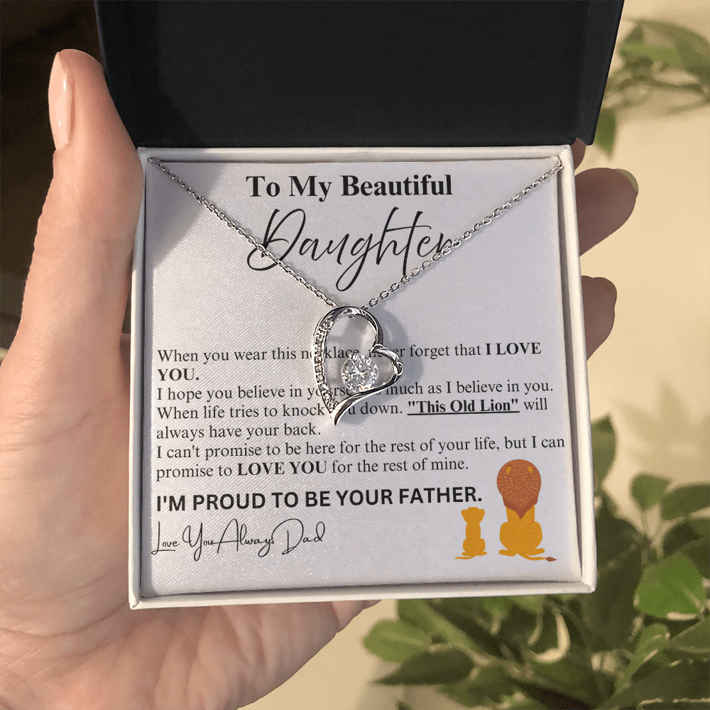 To My Beautiful Daughter Lion