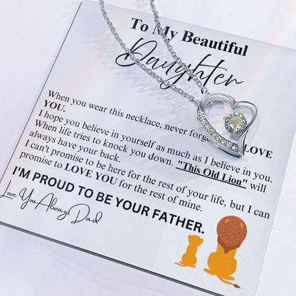 To My Beautiful Daughter Lion