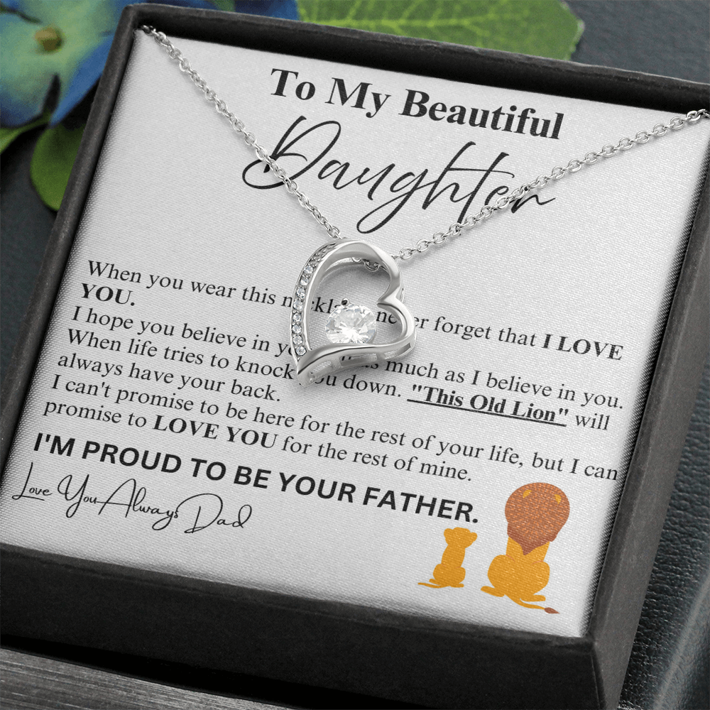 To My Beautiful Daughter Lion