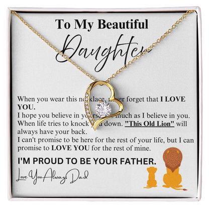 To My Beautiful Daughter Lion