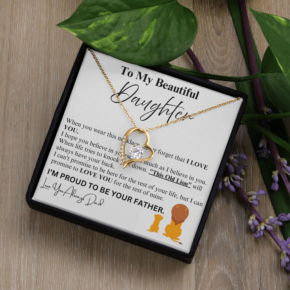 To My Beautiful Daughter Lion