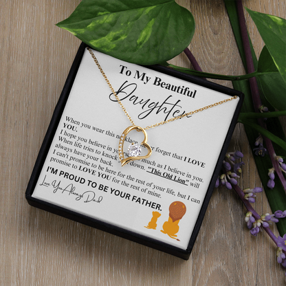 To My Beautiful Daughter Lion