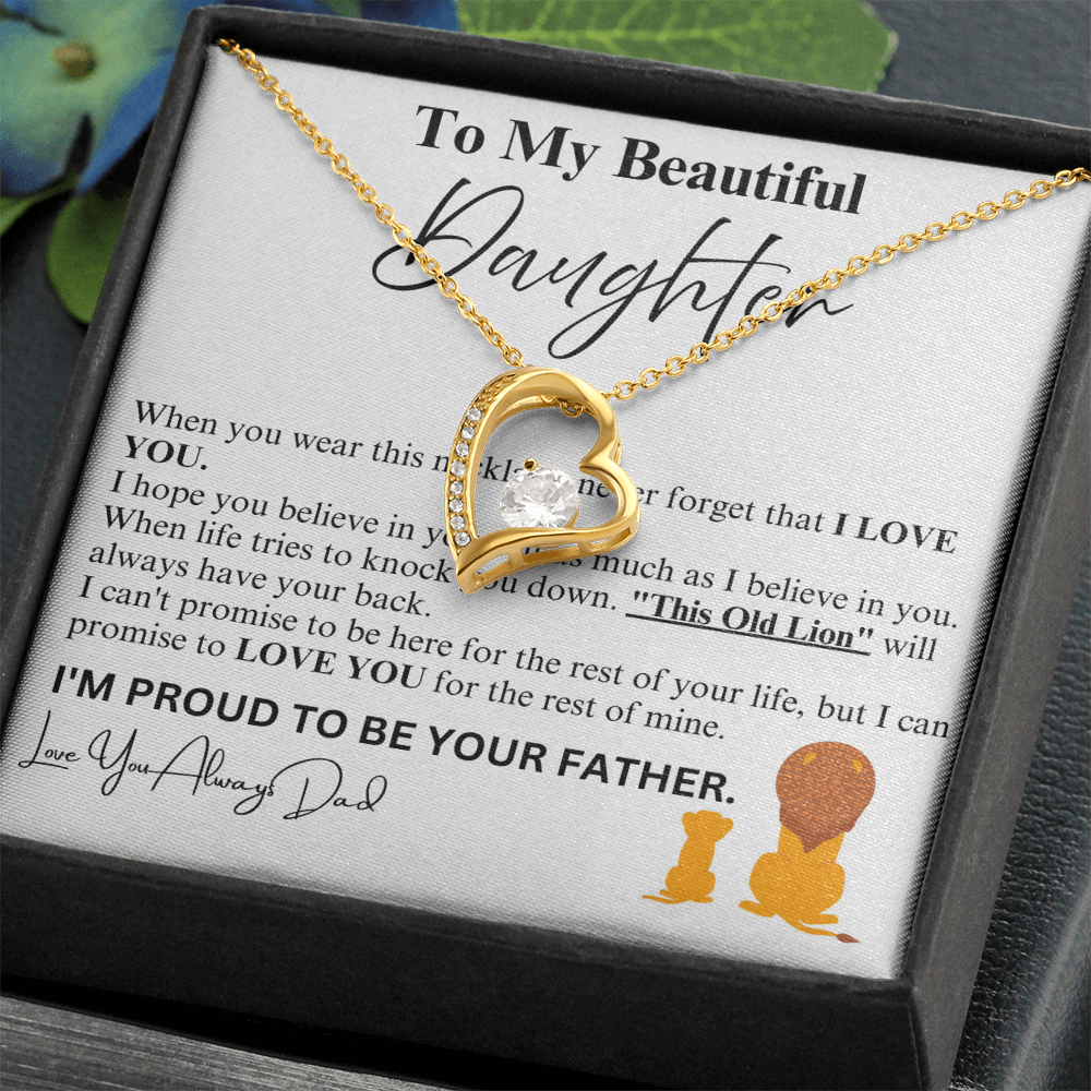 To My Beautiful Daughter Lion