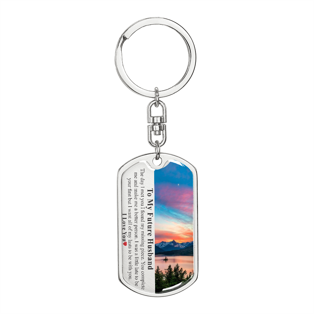 Fiance Gift For Him, Future Husband Gift, Engagement Gift For Him, Fiance Birthday Gift, Gift For Fiance Male, Future Husband Keychain #0942