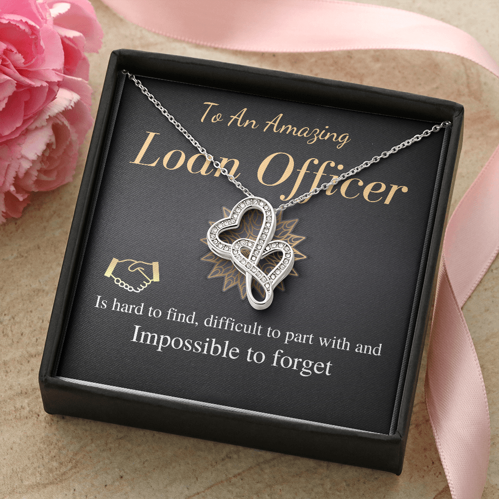 Loan Officer Gift For Loan Officer Chain Necklace Christmas Gift For Loan Officer Appreciation Gift Loan Officer Thank You Gift #0885