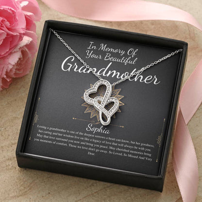 Memorial gift Grandmother Loss of Grandma In Memory of Grandma Sorry for your loss of loved one condolence gift, bereavement gift