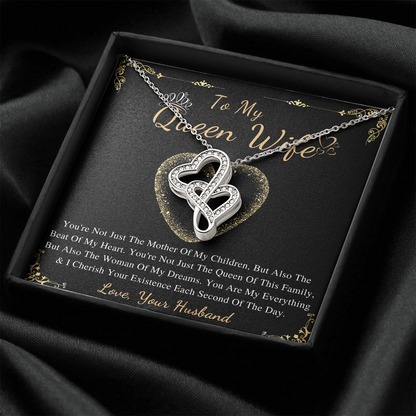 Necklace For Wife, Anniversary Gift for Wife from Husband, Wife Valentines Day Gift For Her, Wife Christmas Gift, Wife Birthday Gift,New Mom