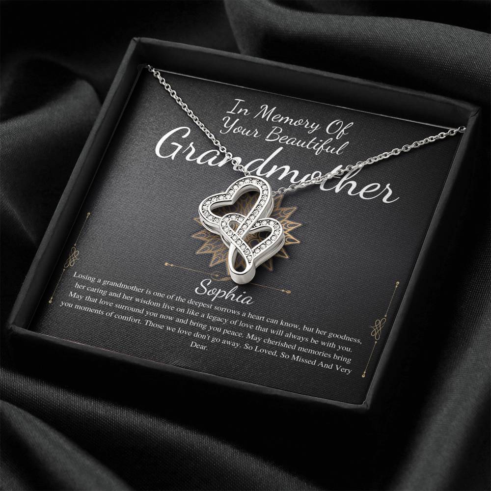 Memorial gift Grandmother Loss of Grandma In Memory of Grandma Sorry for your loss of loved one condolence gift, bereavement gift