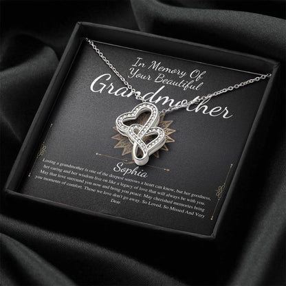 Memorial gift Grandmother Loss of Grandma In Memory of Grandma Sorry for your loss of loved one condolence gift, bereavement gift